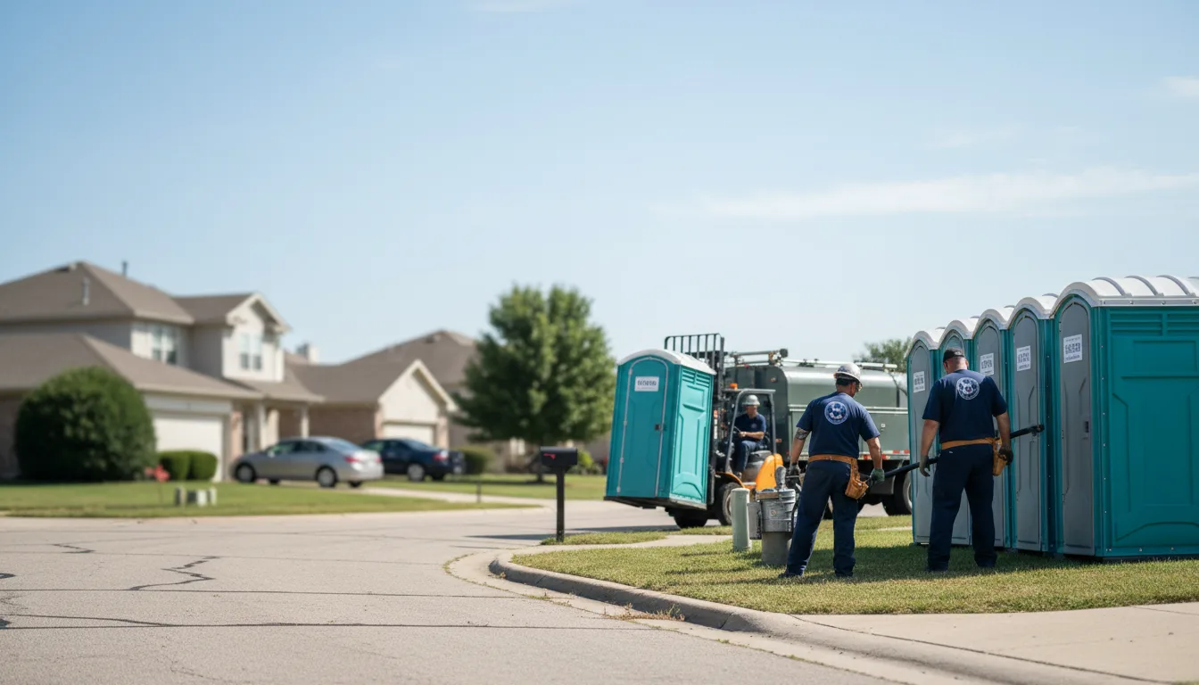 Porta Potty Rental in Divernon, IL near me